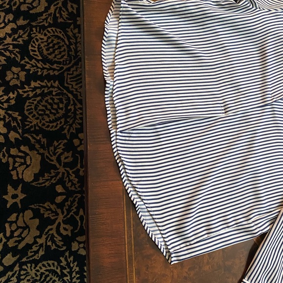 Black/white stripe blouse - Picture 4 of 7